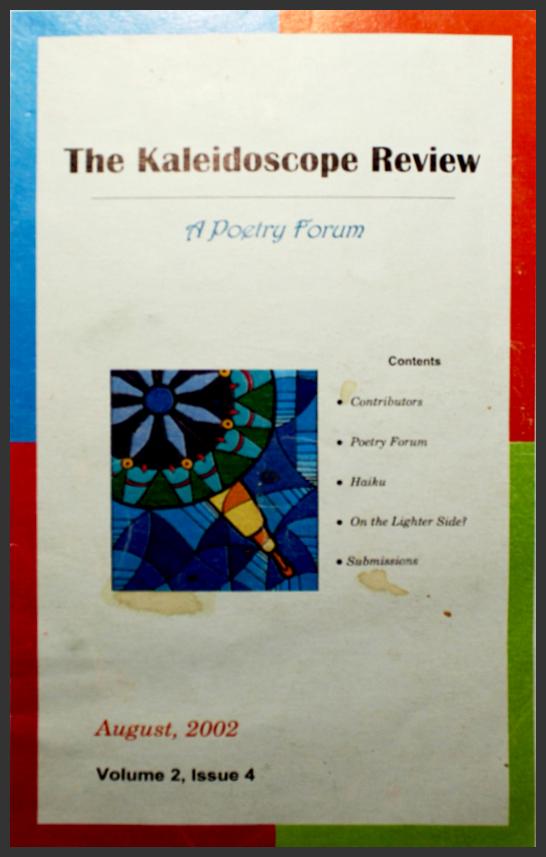 The Kaleidoscope Review-A Poetry Publication & Literary Journal-Featuring the Published Poems of Bryan Matthew Boutwell